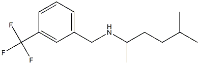 (5-methylhexan-2-yl)({[3-(trifluoromethyl)phenyl]methyl})amine Structure