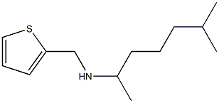 (6-methylheptan-2-yl)(thiophen-2-ylmethyl)amine 구조식 이미지
