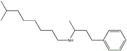 (7-methyloctyl)(4-phenylbutan-2-yl)amine 구조식 이미지