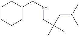 (cyclohexylmethyl)({2-[(dimethylamino)methyl]-2-methylpropyl})amine Structure