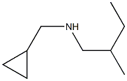 (cyclopropylmethyl)(2-methylbutyl)amine Structure