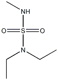 (diethylsulfamoyl)(methyl)amine 구조식 이미지