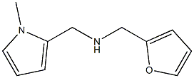 (furan-2-ylmethyl)[(1-methyl-1H-pyrrol-2-yl)methyl]amine Structure