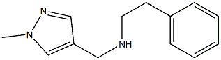 [(1-methyl-1H-pyrazol-4-yl)methyl](2-phenylethyl)amine 구조식 이미지
