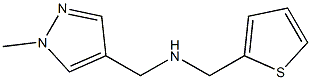 [(1-methyl-1H-pyrazol-4-yl)methyl](thiophen-2-ylmethyl)amine Structure