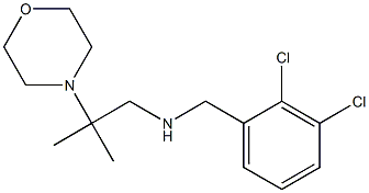 [(2,3-dichlorophenyl)methyl][2-methyl-2-(morpholin-4-yl)propyl]amine Structure