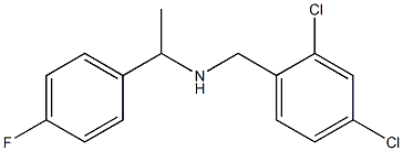 [(2,4-dichlorophenyl)methyl][1-(4-fluorophenyl)ethyl]amine Structure