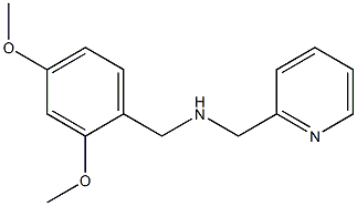 [(2,4-dimethoxyphenyl)methyl](pyridin-2-ylmethyl)amine 구조식 이미지