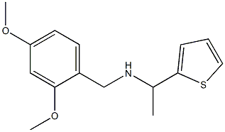 [(2,4-dimethoxyphenyl)methyl][1-(thiophen-2-yl)ethyl]amine 구조식 이미지