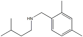 [(2,4-dimethylphenyl)methyl](3-methylbutyl)amine 구조식 이미지