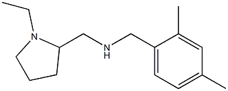 [(2,4-dimethylphenyl)methyl][(1-ethylpyrrolidin-2-yl)methyl]amine 구조식 이미지