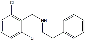 [(2,6-dichlorophenyl)methyl](2-phenylpropyl)amine 구조식 이미지