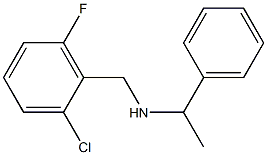 [(2-chloro-6-fluorophenyl)methyl](1-phenylethyl)amine 구조식 이미지