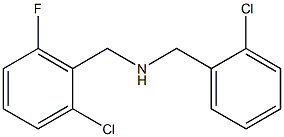 [(2-chloro-6-fluorophenyl)methyl][(2-chlorophenyl)methyl]amine 구조식 이미지