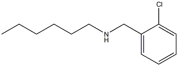 [(2-chlorophenyl)methyl](hexyl)amine 구조식 이미지