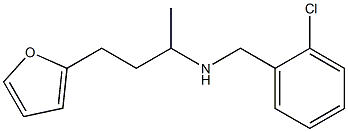 [(2-chlorophenyl)methyl][4-(furan-2-yl)butan-2-yl]amine Structure