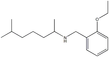 [(2-ethoxyphenyl)methyl](6-methylheptan-2-yl)amine 구조식 이미지