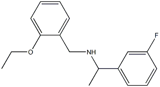 [(2-ethoxyphenyl)methyl][1-(3-fluorophenyl)ethyl]amine 구조식 이미지