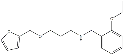 [(2-ethoxyphenyl)methyl][3-(furan-2-ylmethoxy)propyl]amine 구조식 이미지