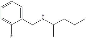 [(2-fluorophenyl)methyl](pentan-2-yl)amine 구조식 이미지