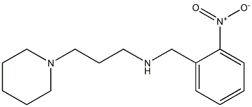 [(2-nitrophenyl)methyl][3-(piperidin-1-yl)propyl]amine 구조식 이미지