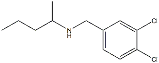 [(3,4-dichlorophenyl)methyl](pentan-2-yl)amine Structure