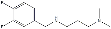 [(3,4-difluorophenyl)methyl][3-(dimethylamino)propyl]amine 구조식 이미지