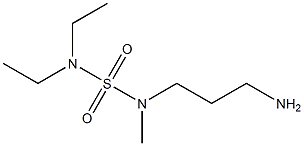 [(3-aminopropyl)(methyl)sulfamoyl]diethylamine Structure