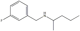 [(3-fluorophenyl)methyl](pentan-2-yl)amine Structure