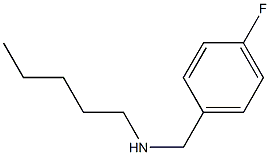 [(4-fluorophenyl)methyl](pentyl)amine 구조식 이미지