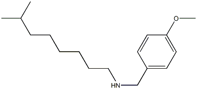 [(4-methoxyphenyl)methyl](7-methyloctyl)amine 구조식 이미지