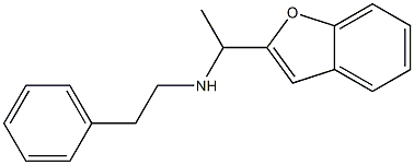 [1-(1-benzofuran-2-yl)ethyl](2-phenylethyl)amine 구조식 이미지