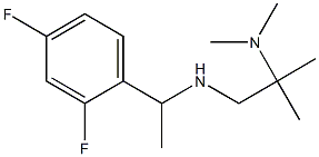 [1-(2,4-difluorophenyl)ethyl][2-(dimethylamino)-2-methylpropyl]amine 구조식 이미지