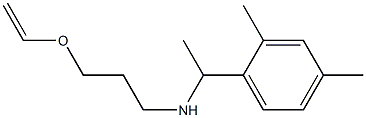 [1-(2,4-dimethylphenyl)ethyl][3-(ethenyloxy)propyl]amine 구조식 이미지