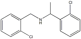 [1-(2-chlorophenyl)ethyl][(2-chlorophenyl)methyl]amine 구조식 이미지