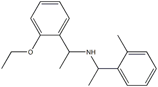 [1-(2-ethoxyphenyl)ethyl][1-(2-methylphenyl)ethyl]amine 구조식 이미지