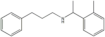 [1-(2-methylphenyl)ethyl](3-phenylpropyl)amine Structure