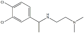 [1-(3,4-dichlorophenyl)ethyl][2-(dimethylamino)ethyl]amine Structure