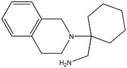 [1-(3,4-dihydroisoquinolin-2(1H)-yl)cyclohexyl]methylamine 구조식 이미지