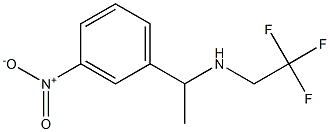 [1-(3-nitrophenyl)ethyl](2,2,2-trifluoroethyl)amine 구조식 이미지