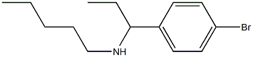 [1-(4-bromophenyl)propyl](pentyl)amine 구조식 이미지