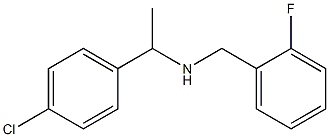 [1-(4-chlorophenyl)ethyl][(2-fluorophenyl)methyl]amine 구조식 이미지