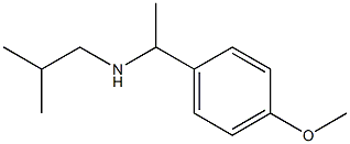 [1-(4-methoxyphenyl)ethyl](2-methylpropyl)amine 구조식 이미지