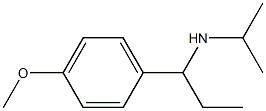 [1-(4-methoxyphenyl)propyl](propan-2-yl)amine 구조식 이미지