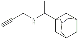 [1-(adamantan-1-yl)ethyl](prop-2-yn-1-yl)amine Structure