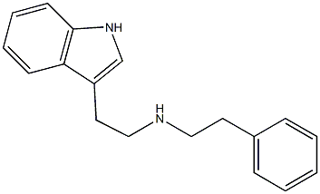 [2-(1H-indol-3-yl)ethyl](2-phenylethyl)amine Structure