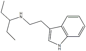 [2-(1H-indol-3-yl)ethyl](pentan-3-yl)amine Structure