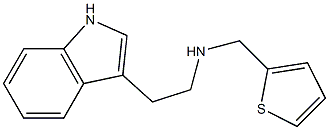 [2-(1H-indol-3-yl)ethyl](thiophen-2-ylmethyl)amine 구조식 이미지