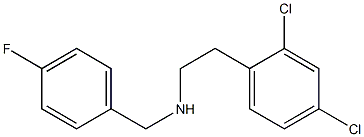 [2-(2,4-dichlorophenyl)ethyl][(4-fluorophenyl)methyl]amine 구조식 이미지