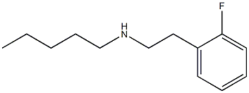 [2-(2-fluorophenyl)ethyl](pentyl)amine 구조식 이미지